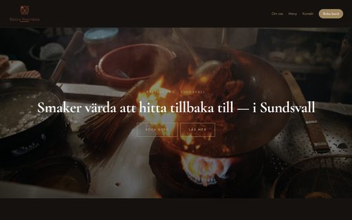 Företagssajt med Google-recensioner, galleri och nyheter